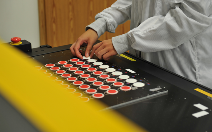 RFID key fob printing